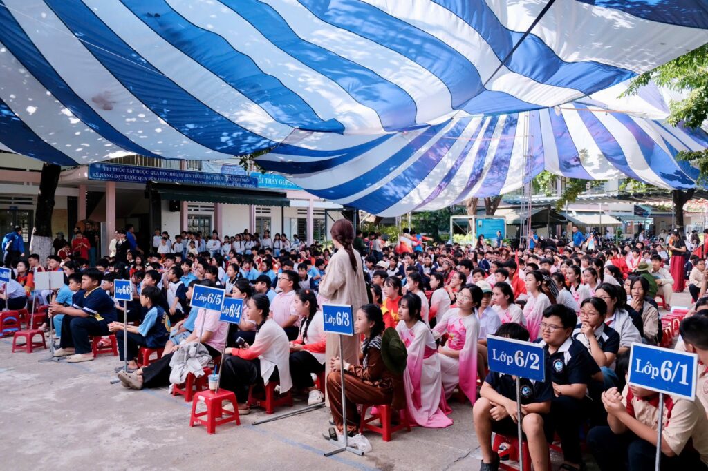 Liên đội THCS Nguyễn Lương Bằng tổ chức Đại hội Cháu ngoan Bác Hồ năm học 2025 – 2026 4 700581201 943851921800189 2467011619990656140 n